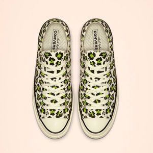 Leopard print Chuck Taylor’s 70s